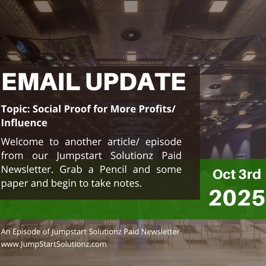 Oct 2025 Email Update