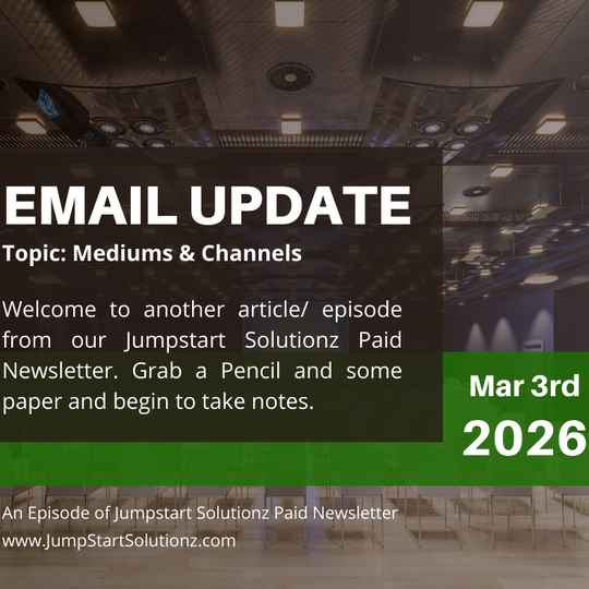 Mar 2026 Email Update